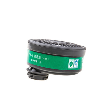 思创科技 圆形滤毒盒防护酸性气体或蒸汽 ST-LDP7 1只