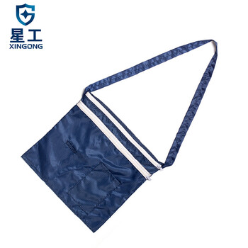 星工(XINGGONG)防静电背包 洁净无尘包 无尘服袋子 无尘收纳工作包 藏青定制