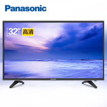 松下（ Panasonic）电视 TH-32D400C 32英寸高清液晶电视机 开机无广告 （黑色）