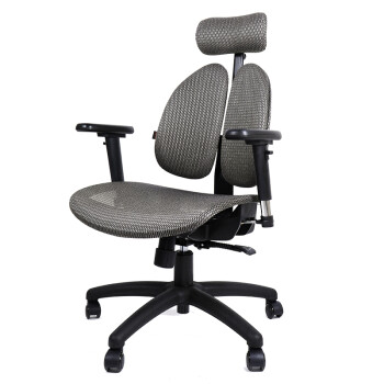 普格瑞司网布电脑椅人体工学办公椅子老板转椅家用座椅 黑色灰色咖啡色绿色（下单备注颜色）
