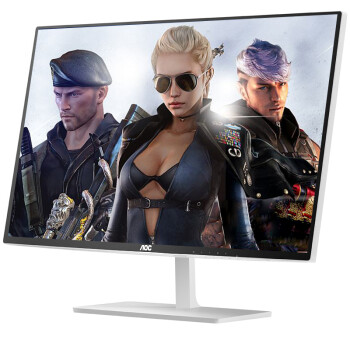 AOC 31.5英寸 2K IPS技术 10bit面板 广视角 FreeSync ΔE3 低蓝光不闪屏高分电脑显示器 Q3279VWFD8/WS