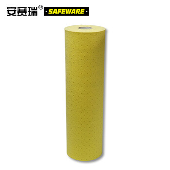 安赛瑞 吸油防滑地垫 可用消毒地垫吸油吸水防滑走道垫 带粘性沾酒精消毒水吸水垫道垫 39657