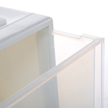 天马Tenma 抽屉式整理箱 可叠加塑料收纳箱 衣物储物盒FITS 小号F224*307*124