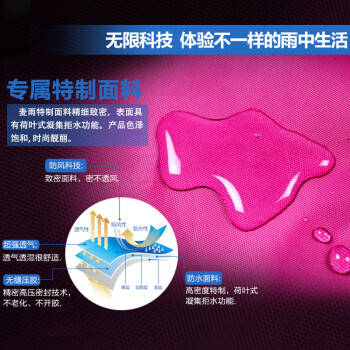 
                                        麦雨(Maiyu)雨衣男女电动车摩托车加大雨衣单人加厚透明大帽檐雨披 机械三帽檐加大款（藏青）                