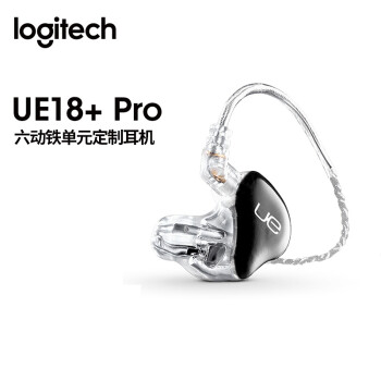 罗技（Logitech） UE入耳式隔音私人定制耳机耳返演唱会 UE18+ pro 6动铁单元,降价幅度7.1%