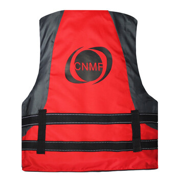 谋福 CNMF8307成人救生衣游泳背心泡沫游泳衣漂流浮潜服钓鱼服 加厚面料可定做（高贵红） 成人款