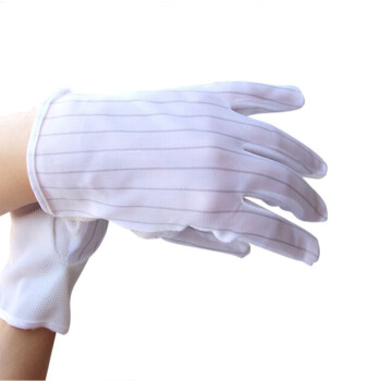 劳博士 防静电手套 上条点塑款(L-10双) 电子厂车间装机劳保手套