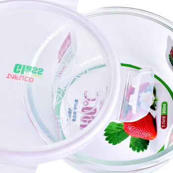 
                                        泰福高（TAFUCO） 保鲜盒 耐热抗菌玻璃保鲜盒4件套 T-7604                