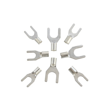 天旭 UT2.5-3 U型 叉形裸端子 冷压端子 接线端子 铜鼻子 线叉 铜线耳 1000只/包