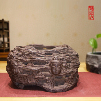 电陶炉电磁茶炉老岩泥静音茶炉 迷你电磁炉小茶炉具 铁壶加热煮茶炉 心 路