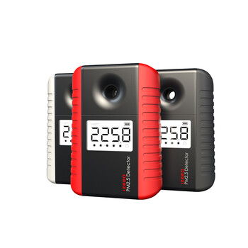 
                                        艾吉奥家用PM2.5检测仪雾霾PM2 5检测仪粉尘检测仪器霾表空气质量检测仪环境测霾监测仪 象牙白                