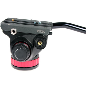 曼富图（Manfrotto）MVH502AH 502HD液压观鸟摄像云台-3/8’’螺口平底 相机 微单 摄影摄像两用云台 、承重10kg
