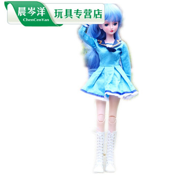 叶罗丽娃娃的鞋子高跟鞋60厘米精灵梦夜萝莉仙子衣服礼裙头发假发图片