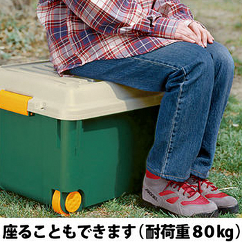 天马Tenma 100L加大加厚号汽车收纳箱 加高型 车载整理盒 后备箱储物整理箱【灰色】 灰蓝色
