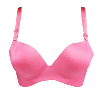 女士<em>文胸</em> <em>一片式</em>文胸 <em>光面胸罩</em> 珠光调整型无痕