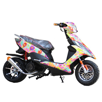 150cc鬼火摩托车踏板车改装越野摩托车车宽胎