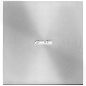 华硕8倍速 USB2.0 外置DVD刻录机 移动光驱 银色(兼容苹果系统/SDRW-08U7M-U)