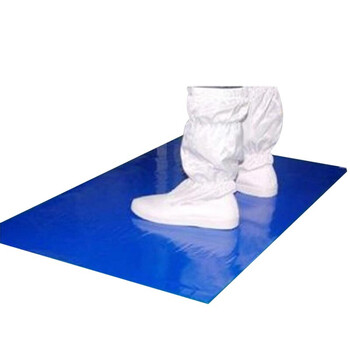 谋福(CNMF)8248 粘尘垫无尘地垫无尘室脚踏胶垫洁净除尘垫蓝色垫防尘(粘尘垫 尺寸:65*115cm款)