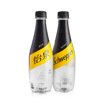 怡泉 Schweppes 柠檬味苏打水 汽水饮料 零糖