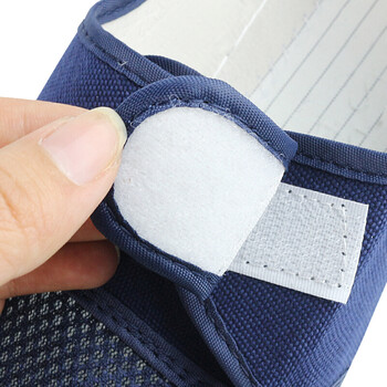 谋福 CNMF8057  防静电鞋防尘鞋网面工作鞋防尘鞋无尘鞋帆布透气舒适耐磨 藏蓝色 41