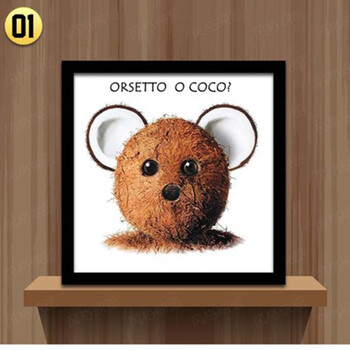 创意现代墙画水果餐厅装饰画 现代个性挂画蔬