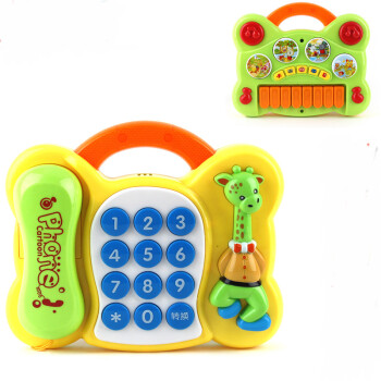 玩具手机电话 儿童乐器 早教机3岁以下 0-1-2岁