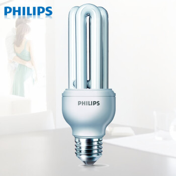 
                                                            飞利浦（PHILIPS） 节能灯标准型 节能光源 ledE27 5W/8W/11W/14W 23W-3U 特惠单只装 白光                
