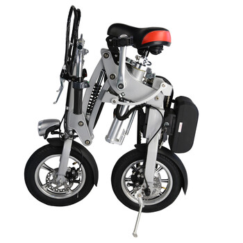 升特电动车 可折叠锂电自行车代步车 超长续航