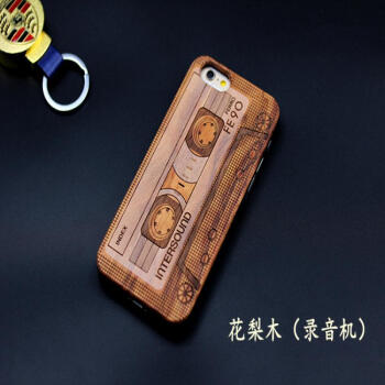 苹果6s原木手机壳 超薄iphone6 plus木质保护套