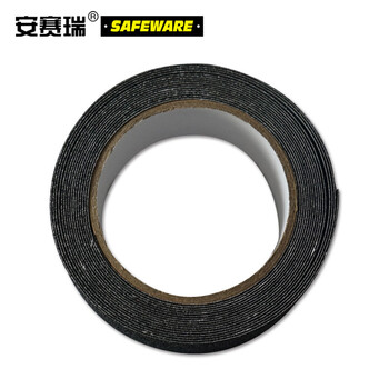 安赛瑞 通用防滑胶带（黑）楼梯防滑贴 磨砂防滑胶带卷 5cm×20m 14201