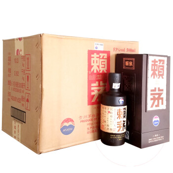 茅台 赖茅 酱香型白酒（优级） 传承棕 53度 500ml*6瓶 整箱装