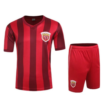 2016足球套装16-17赛季夏季上海上港主场球衣
