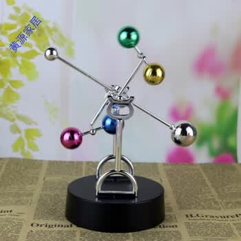 我的前半生同款陈俊生办公桌永动仪牛顿摆球永动机创意平衡球摆件 h