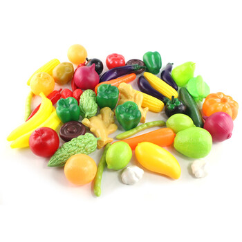 中盛过家家玩具 水果蔬菜模型早教认知玩具 儿