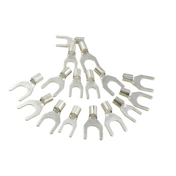 天旭 UT2.5-3 U型 叉形裸端子 冷压端子 接线端子 铜鼻子 线叉 铜线耳 1000只/包