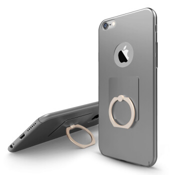 卡斐乐 苹果6手机壳手机套电镀\/磨砂支架保护