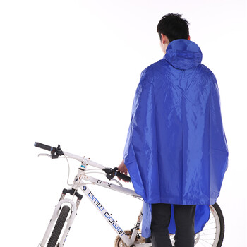 
                                        非洲豹 自行车雨衣雨披 男女通用FZB-111均码包邮 深红色                