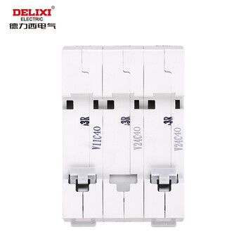 德力西 空气开关 小型断路器 DZ47s C型 3P 40A 400V DZ47SN3C40