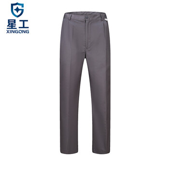 星工（XINGGONG）工作服套装 电焊工厂车间电力汽修工装 耐磨长袖可定制 170深灰XGZ-4