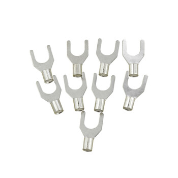 天旭 UT6-4 U型 叉形裸端子 冷压端子 接线端子 铜鼻子 线叉 铜线耳 1000只/包