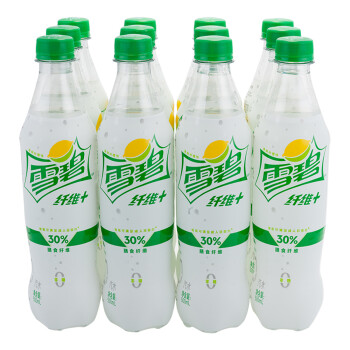 雪碧纤维+500ml*12瓶整箱装,降价幅度12.7%