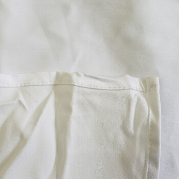 路宁 白色棉布食堂围裙 厨师围裙 60cm×80cm 10条