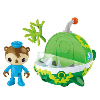 费雪海底小纵队 (octonauts)玩具欢乐章鱼堡 舰艇套装