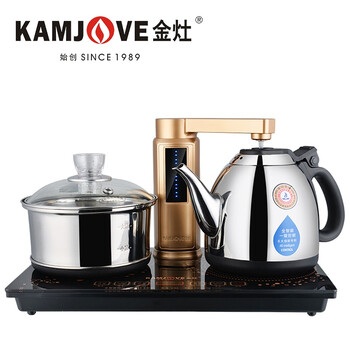 
                                        金灶（KAMJOVE)V8全智能自动上水电热水壶电茶炉套装全自动茶炉烧水壶370X230                