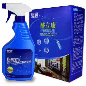 
                                        
                                        绿润 醛立康新房去除甲醛清除剂新房家具新车去味500ml                