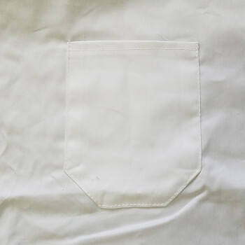 路宁 白色棉布食堂围裙 厨师围裙 60cm×80cm 10条
