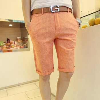 豪普斯 2014夏装新款男士休闲裤<em>马裤男亚麻</em>男