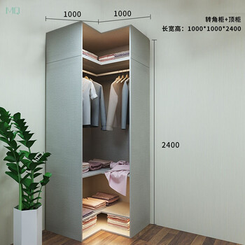 现代衣柜推拉门 卧室时尚简约大衣橱整体衣帽间玻璃门
