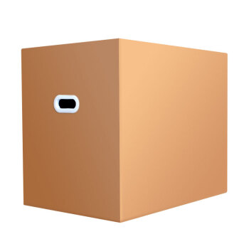 QDZX 搬家纸箱有扣手 60*40*50（5个装）纸箱子打包快递箱行李箱收纳箱收纳盒储物整理箱包装纸盒批发