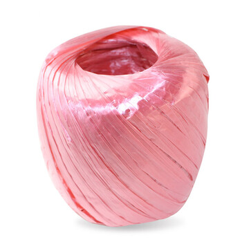 谋福（CNMF）8534-3  塑料撕裂绳 打包捆扎绳 包装绳 塑料绳捆绑绳 捆扎带 （塑料绳 粉色）